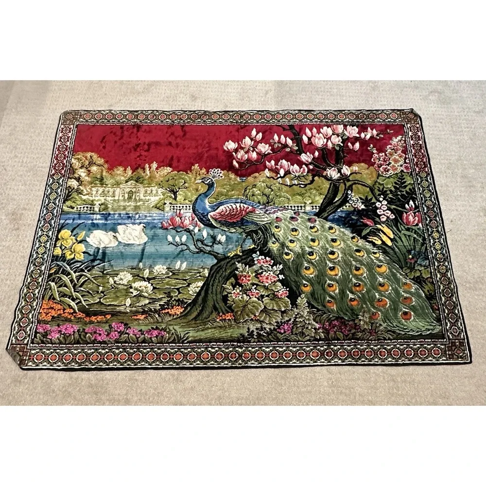 Vintage Peacock‎ Rug 70x48